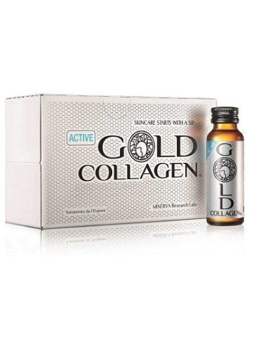 Gold collagen active integratore legamenti e articolazioni 10 flaconi