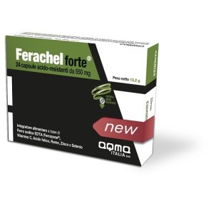 Ferachel Forte Integratore di Ferro 24 Compresse