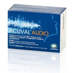 Acuval Audio - Integratore per Acufeni e Udito - 14 Bustine Orosolubile