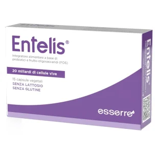 Entelis Integratore di Fermenti Lattici 15 Capsule