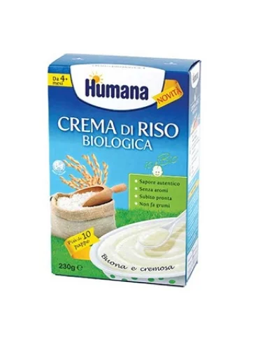 Humana crema di riso biologico 230 g Humana crema di riso biologico 230 g