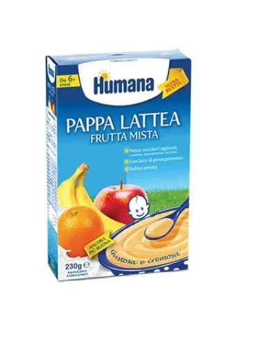 Humana pappa frutta mista 230 g Humana pappa frutta mista 230 g