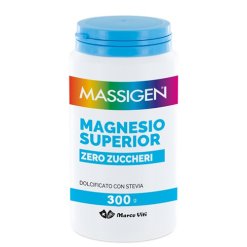 Massigen Magnesio Superior Zero Zuccheri - Integratore per la Funzione Muscolare - 300 g