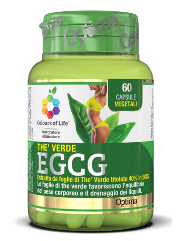 Colours of life the verde egcg 60 capsule 551 mg
