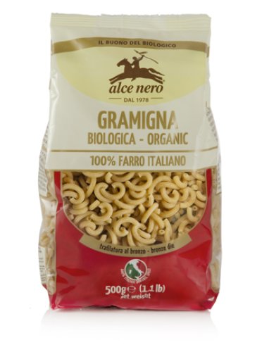 Gramigna 100% sfarinato di farro bio 500 g