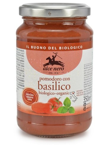 Pomodoro con basilico bio 350 g