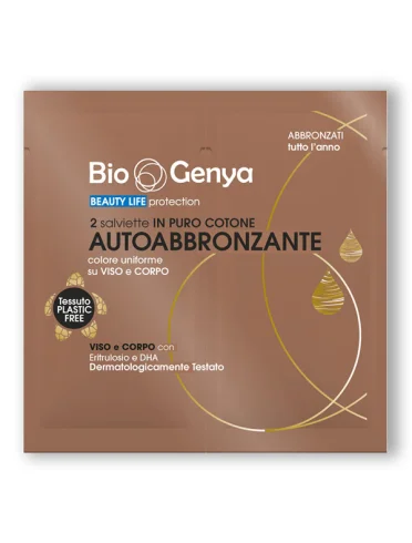 Biogenya autoabbronzante 2 salviette Biogenya autoabbronzante 2 salviette