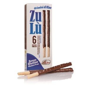 ZULU' GRISSINI DI RISO CON CIOCCOLATO FINISSIMO AL LATTE 12X 11,66 G