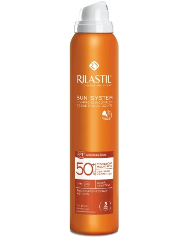 Rilastil sun system ppt spf 50+ transparent spray 75 ml Rilastil sun system ppt spf 50+ transparent spray 75 ml