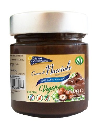 Piaceri mediterranei crema nocciola 250 g