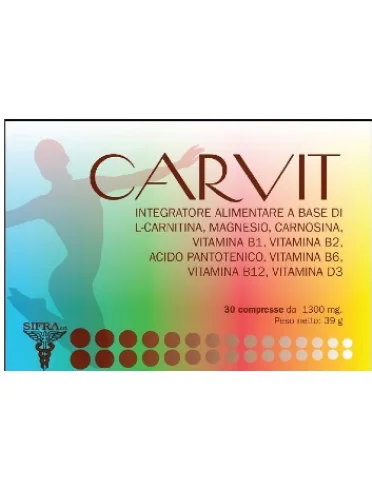 Carvit 30 compresse da 1300 mg Carvit 30 compresse da 1300 mg