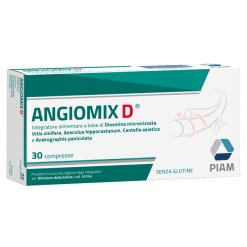 Angiomix D - Integratore di Diosmina per la Circolazione - 30 Compresse
