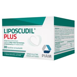 Liposcudil Plus - Integratore per il Controllo del Colesterolo - 30 Bustine Orosolubili