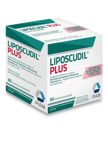 Liposcudil plus - integratore per il controllo del colesterolo - 30 bustine orosolubili Liposcudil plus - integratore per il controllo del colesterolo - 30 bustine orosolubili