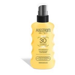 Angstrom Protect Hydraxol - Latte Solare Spray Corpo Ultra Idratante con Protezione Alta SPF 30 - 175 ml