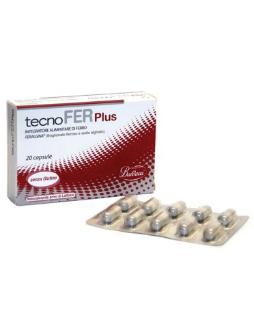 Tecnofer plus - integratore di ferro - 20 capsule