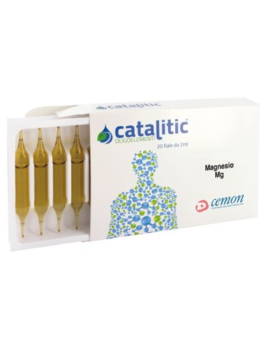 Catalitic oligoelementi magnesio mg 20 ampolle