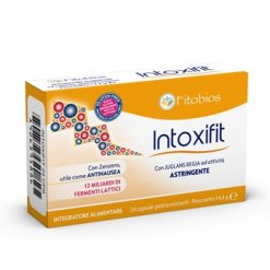 INTOXIFIT 24 CAPSULE GASTRORESISTENTI 600 MG