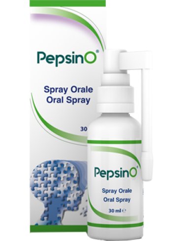 Pepsino spray orale ad azione meccanica per riduzione dellemanifestazioni sintomatologiche faringee del reflusso gastroesofageo 30ml