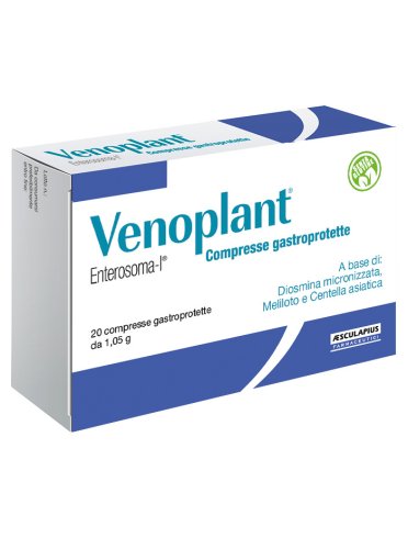 Venoplant - integratore di diosmina per la funzionalità della circolazione - 20 compresse