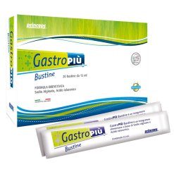 Gastropiù - Integratore per Acidità Digestiva - 20 Bustine x 15 ml