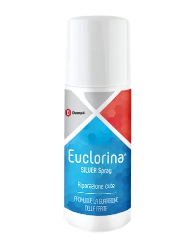 Euclorina silver - spray riparazione cute - 125 ml Euclorina silver - spray riparazione cute - 125 ml