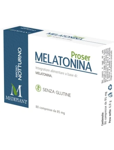 Proser melatonina 80 compresse Proser melatonina 80 compresse