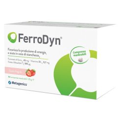 Ferrodyn - Integratore di Ferro e Vitamine B - 84 Compresse Masticabili