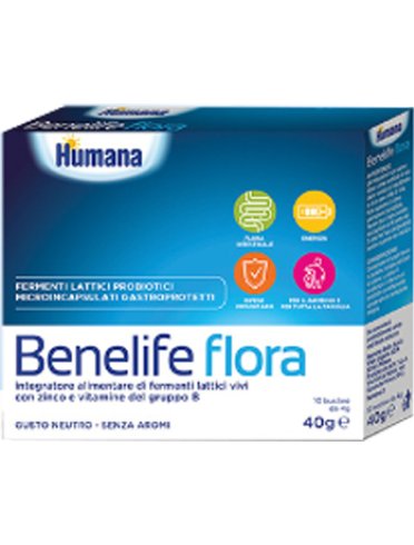 Benelife flora 10 bustine da 4 g