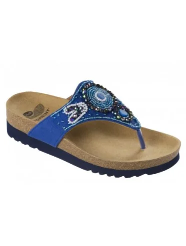 Taila canvas + beads womens royal blue 41 collezione ss17 1paio