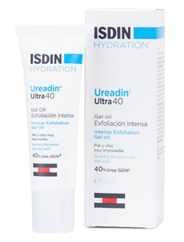 Isdin hydration ureadin ultra 40 - gel olio esfoliante delle callosità - 30 ml