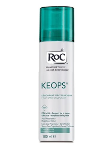 Roc keops deodorante spray fresco 100 ml