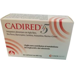 Cadired 5 - Integratore per il Controllo del Colesterolo - 36 Capsule