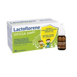 Lactoflorene Difesa Bimbi - Integratore per il Sistema Immunitario con Fermenti Lattici - 10 Flaconi