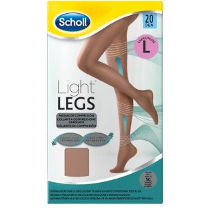 SCHOLL LIGHTLEGS 20 DENARI TAGLIA L COLORE NUDE 1 PAIO