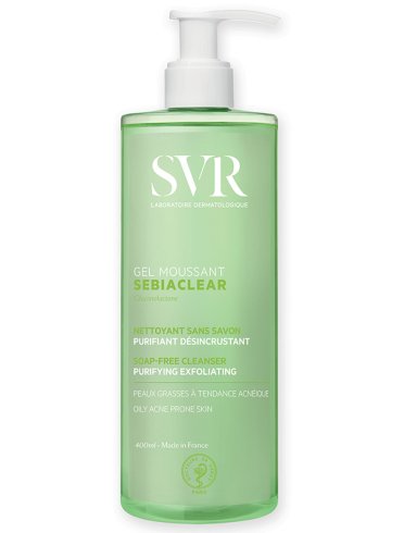 Svr sebiaclear - gel detergente viso purificante - 400 ml