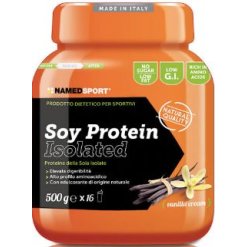 Named Sport Soy Protein - Integratore Massa Muscolare - Gusto Vanilla Cream 500 g