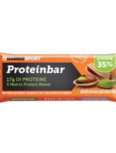 Named sport proteinbar - barretta proteica - gusto pistacchio