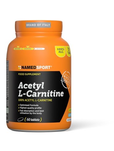 Named sport acetyl l-carnitine - integratore energetico - 60 capsule