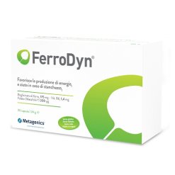 FerroDyn - Integratore di Ferro e Vitamine B - 90 Capsule