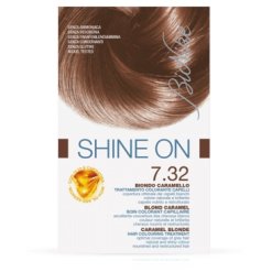 BioNike Shine On - Tintura Permanente Capelli - Colore 7.32 Biondo Caramello
