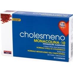CHOLESMENO MONACOLINA 10 30 COMPRESSE 30 G