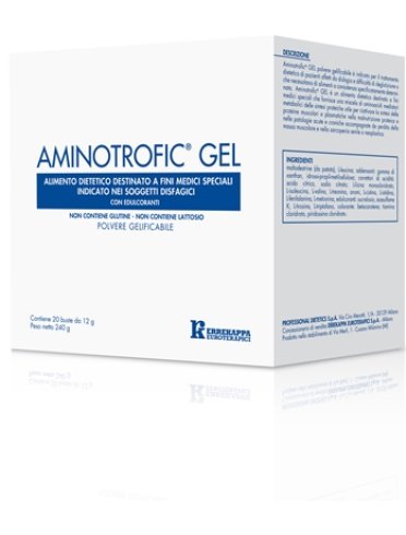 Aminotrofic gel alimento dietetico a fini medici speciali 20bustine 12 g