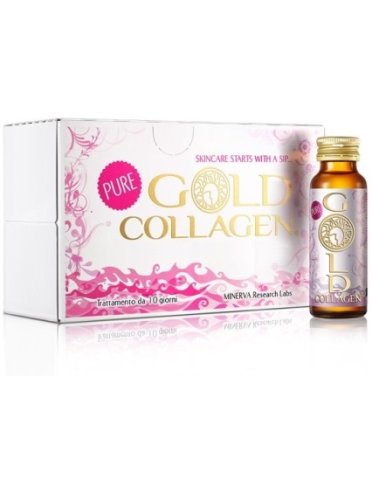 Gold collagen pure trattamento mensile 30 flaconi x 50 ml