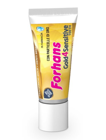 Forhans gold4white dentifricio 12 ml