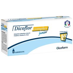 Dicoflor Complex Junior Integratore Probiotico 12 Flaconcini