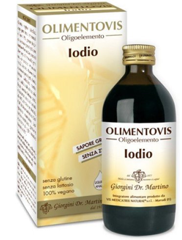 Olimentovis iodio - integratore per la tiroide - 200 ml