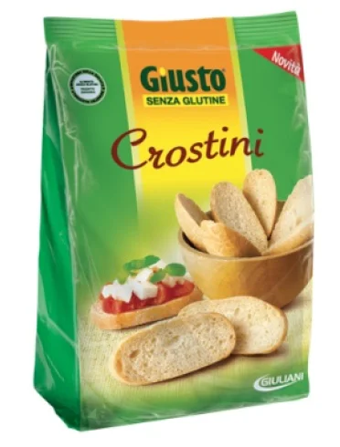 Giusto senza glutine crostini 200 g Giusto senza glutine crostini 200 g