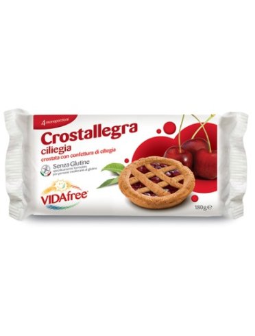 Vidafree crostallegra ciliegia 180 g