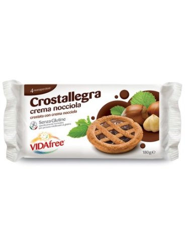 Vidafree crostallegra nocciola 180 g